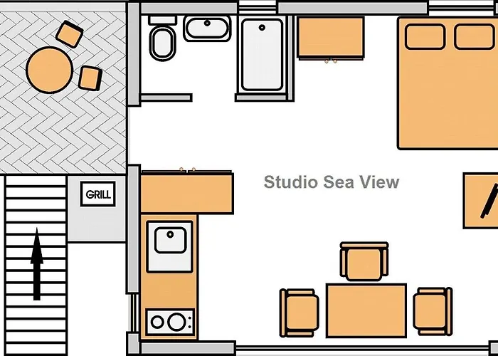 Apartman Sea View Borik *